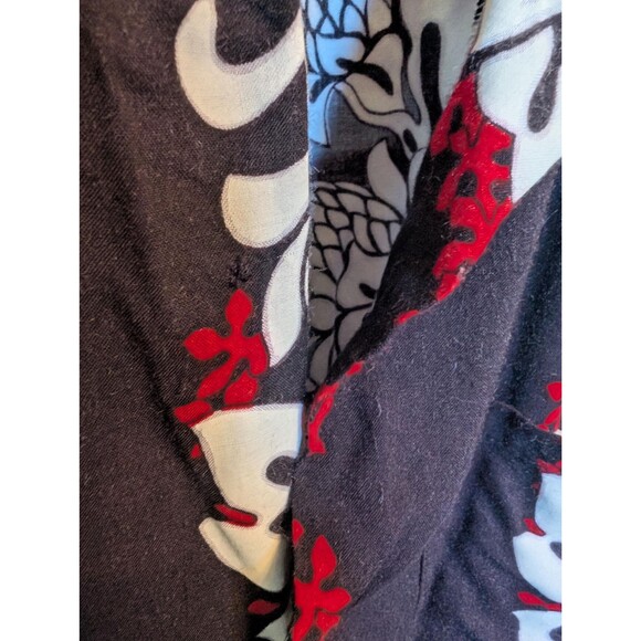 Vintage Black and Red Aloha Shirt: Mens Hawaiian Shirt Size XL - Picture 10 of 10